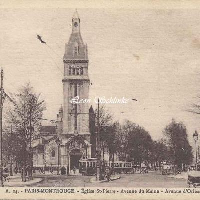 Patras A.24 - Eglise St-Pierre - Avenue du Maine et d'Orléans