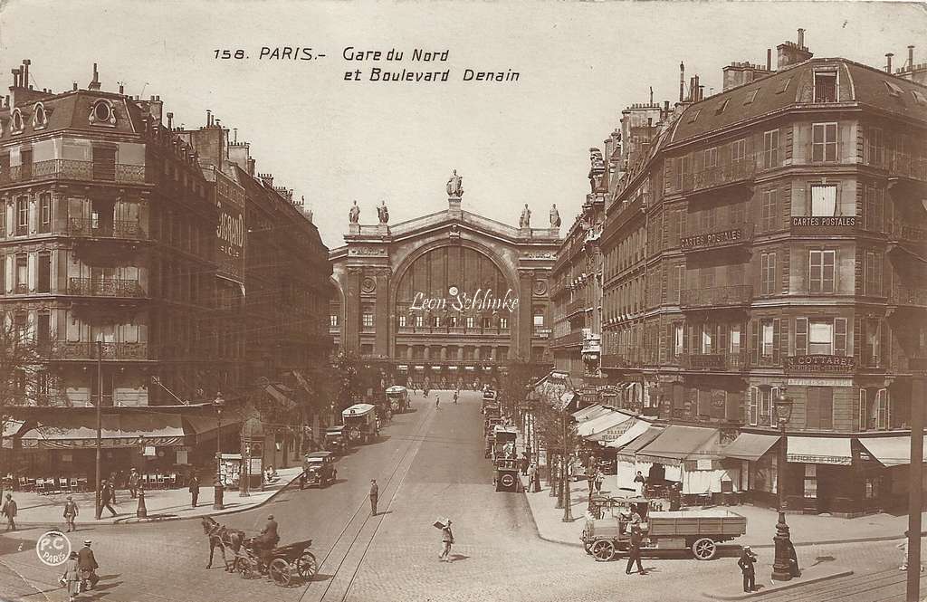 PC 158 - Gare du Nord et Boulevard Denain