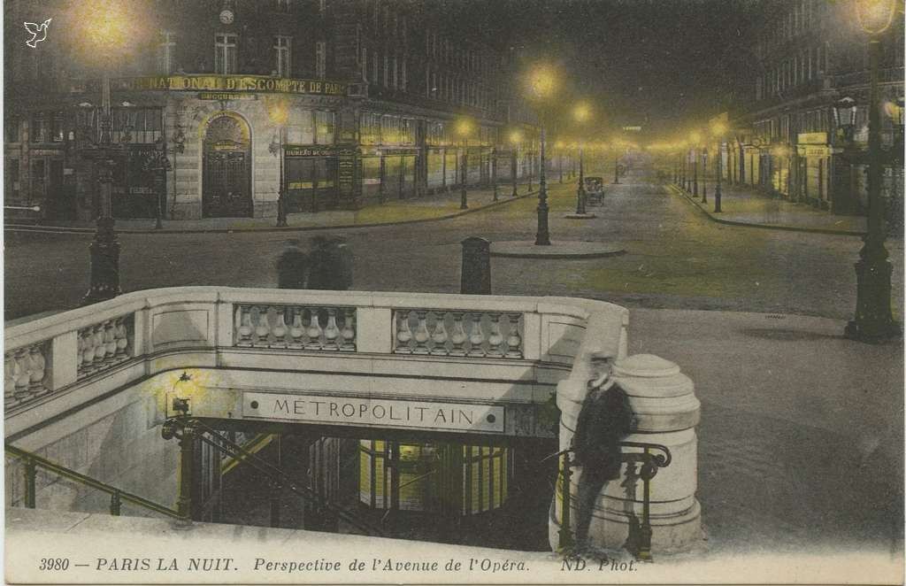 ND 3980 - Perspective de l'Avenue de l'Opéra