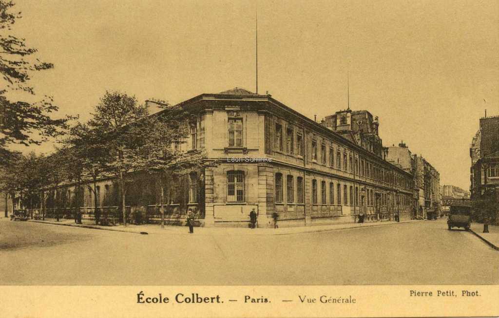 Phot. Pierre Petit - Ecole Colbert - Paris - Vue générale