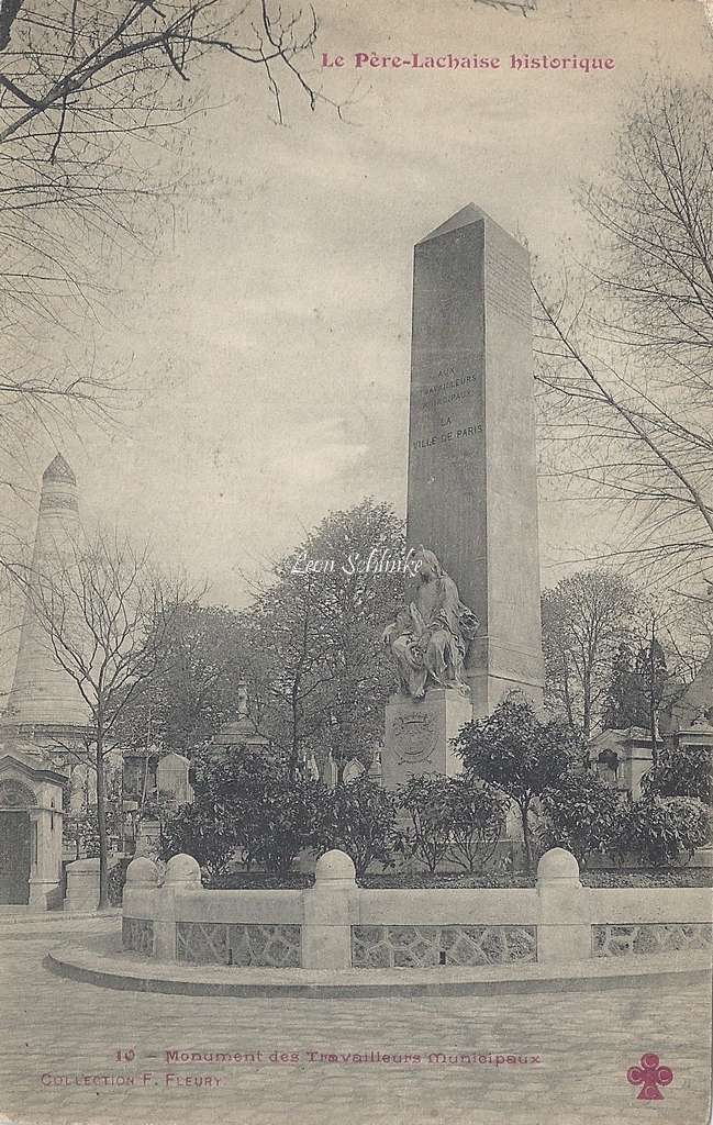 10 - Monument des Travailleurs Municipaux