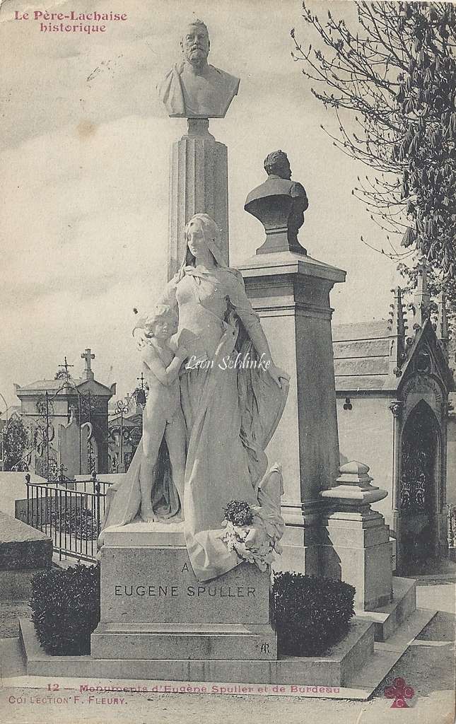 12 - Monument d'Eugène Spuller et de Burdeau