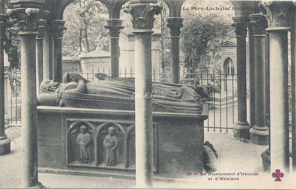 26 - Le Monument d'Héloïse et d'Abélard