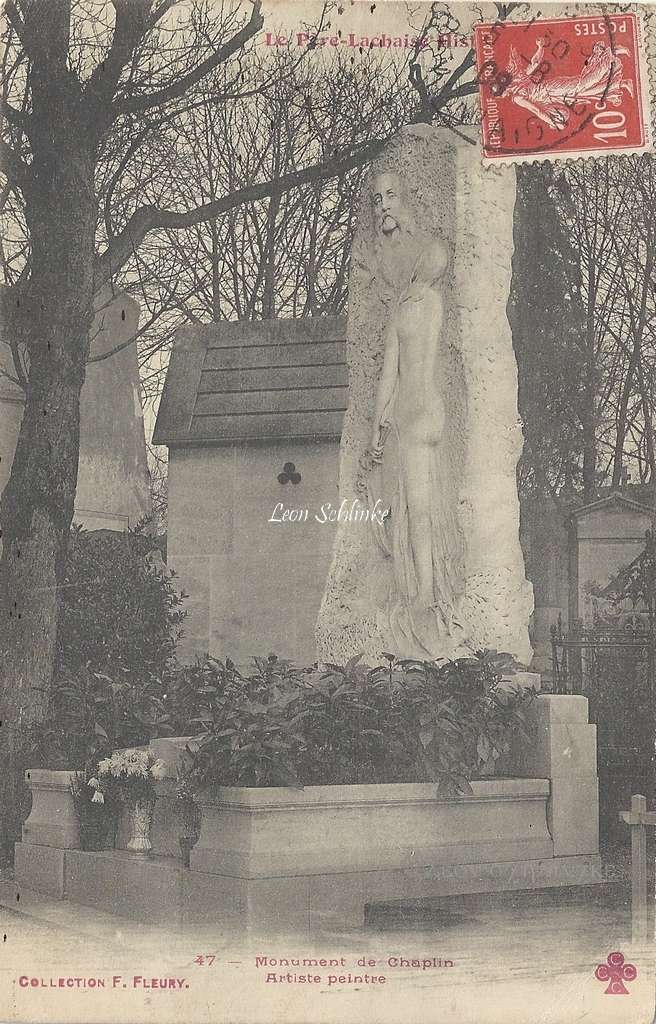 47 - Monument de Chaplin, Artiste Peintre