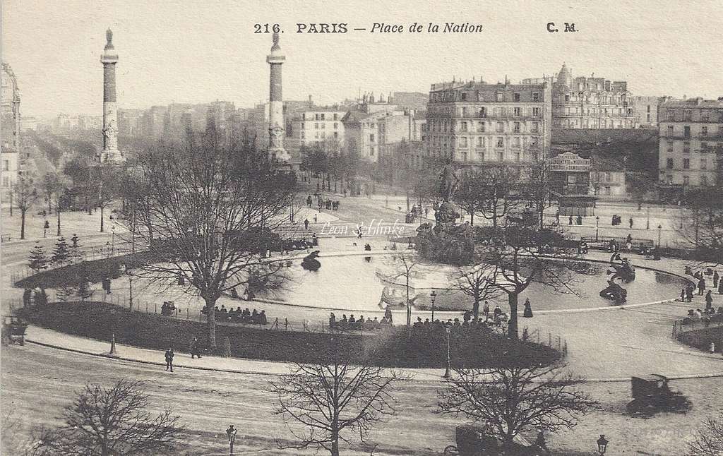 CM 216 - Place de la Nation