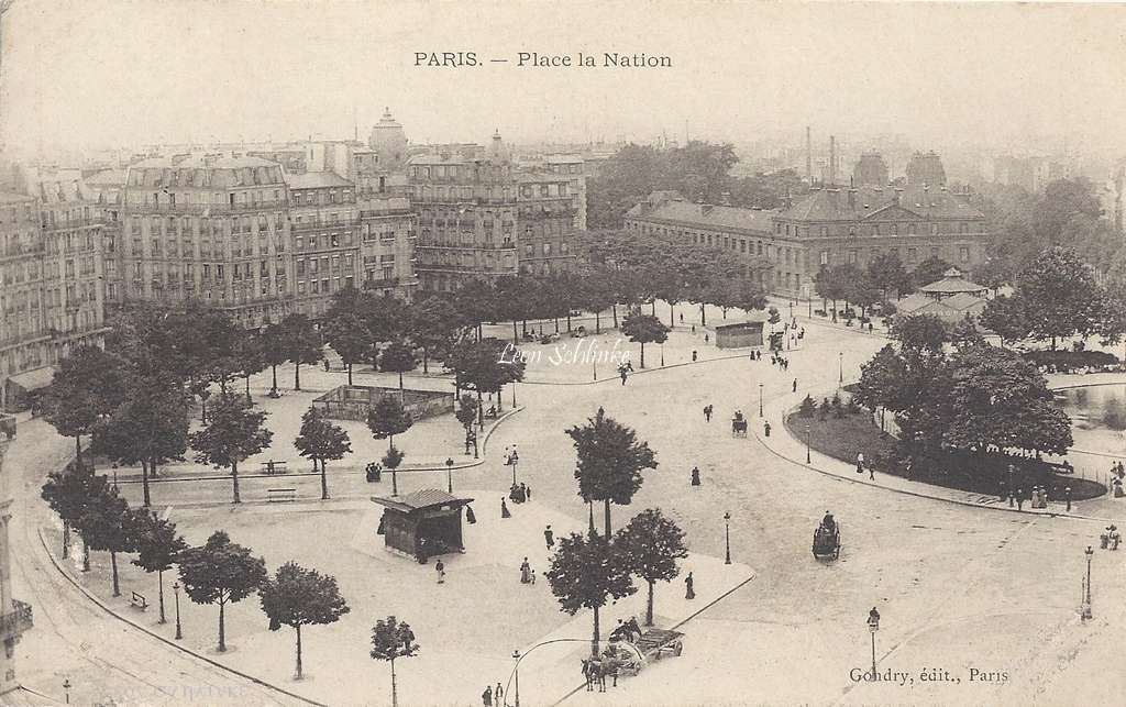 Gondry  - Place de la Nation