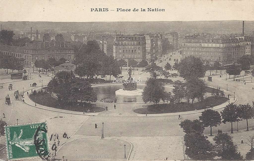 Gondry - Place de la Nation (vue 1)