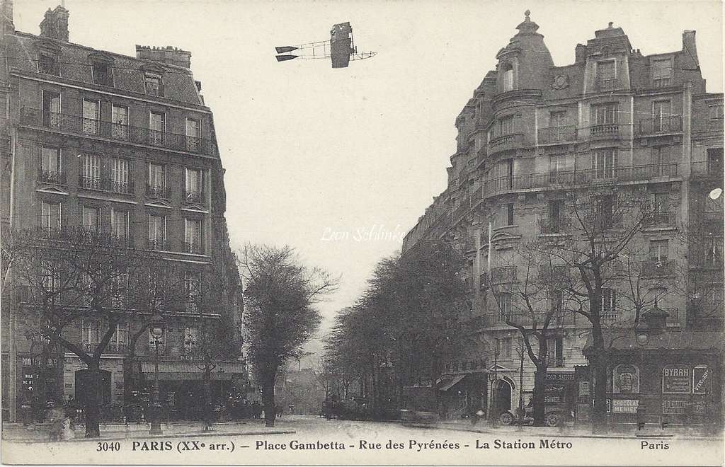 FF 3040 - Place Gambetta - Rue des Pyrénées