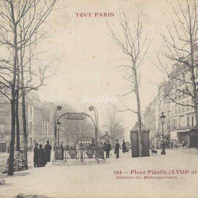 TOUT PARIS 594 - Place Pigalle