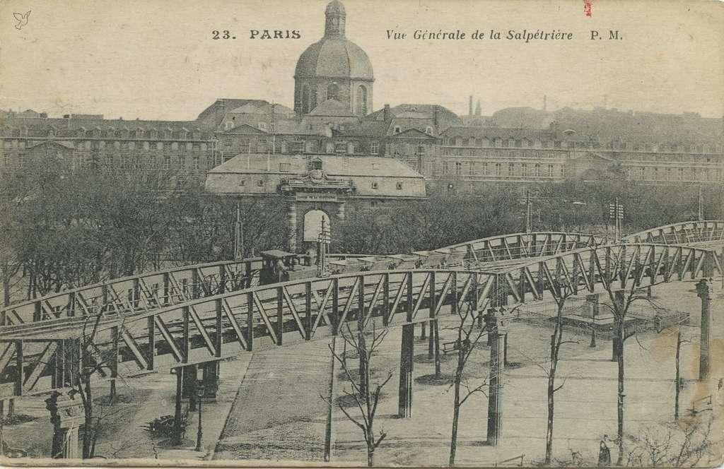 PM 23 - PARIS - Vue Générale de la Salpétrière