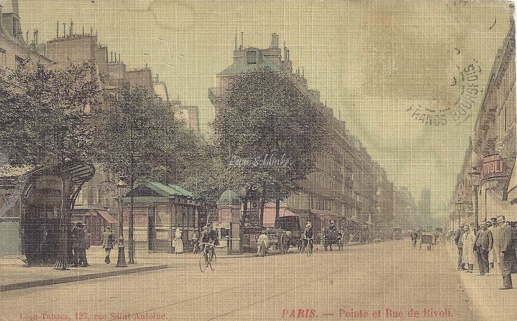 Leon Tabacs - Pointe et Rue de Rivoli