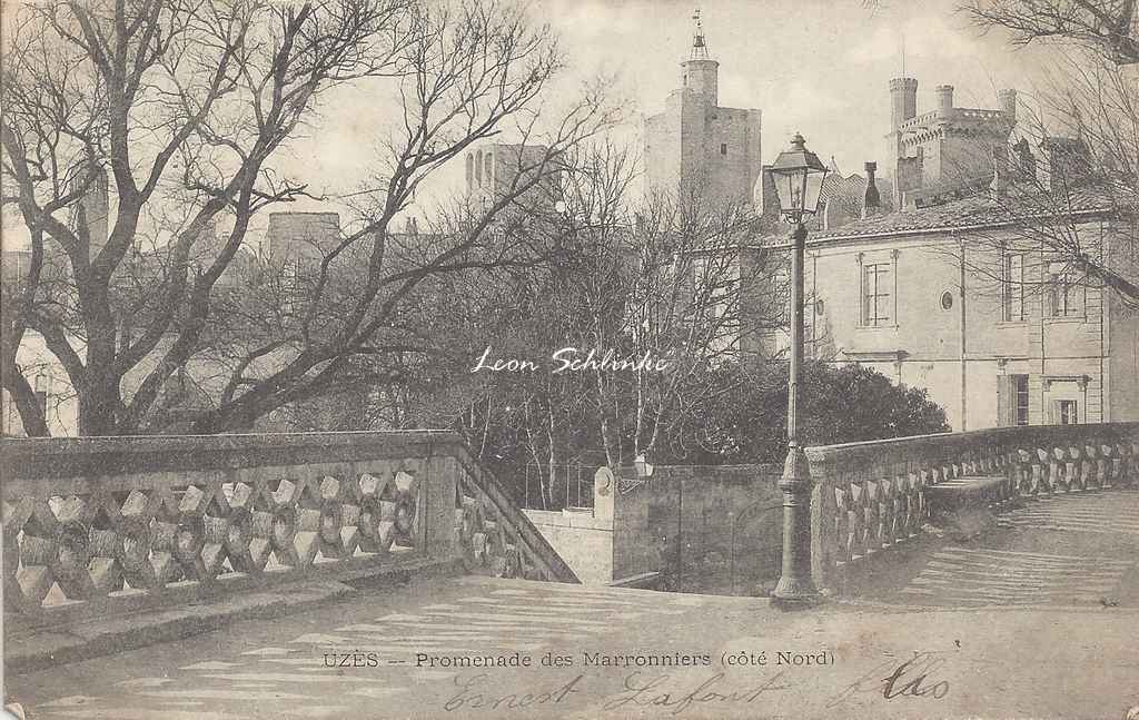 Promenade des Marronniers (côté Nord)