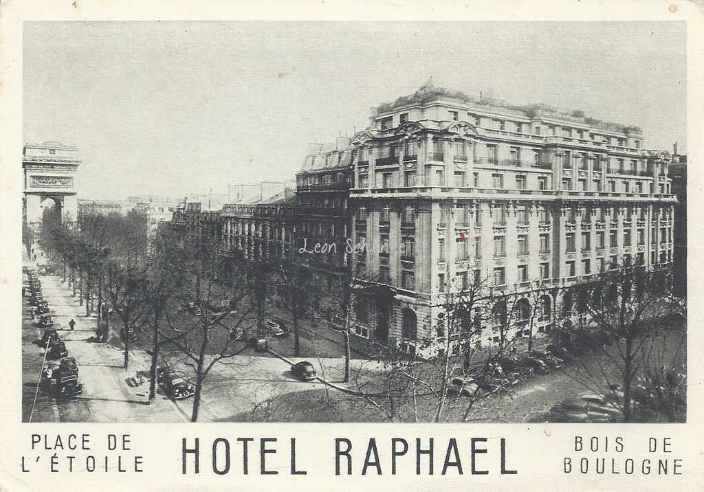 R.Richard & Cie - Hôtel RAPHAËL Place de l'Etoile