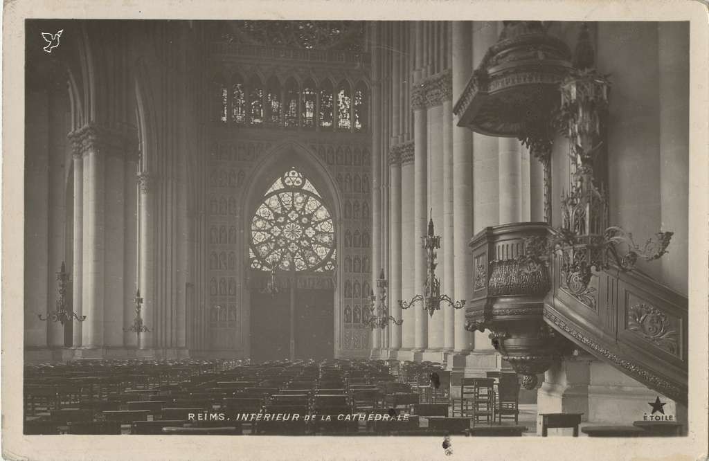 Reims - Interieur de la Cathédrale