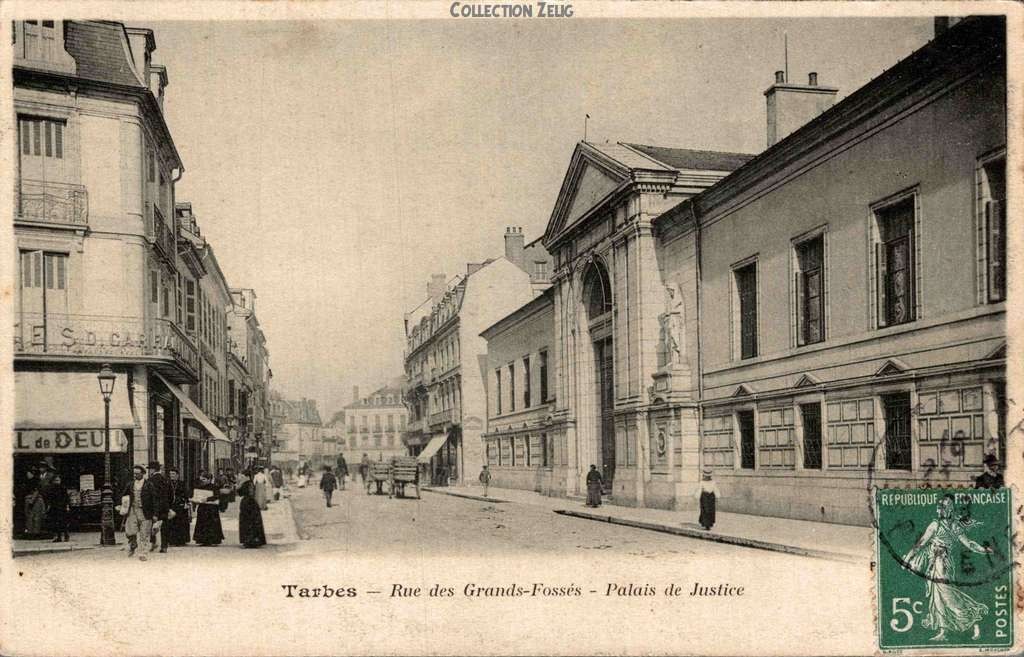 Rue des Grands-Fossés - Palais de Justice