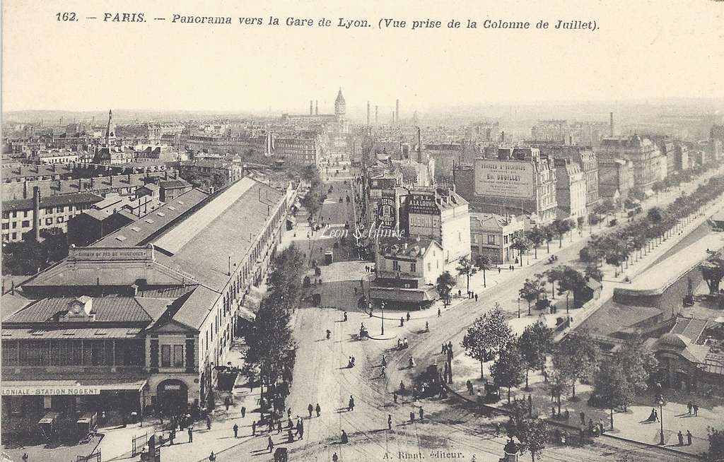 Riant A. - Panorama vers la Gare de Lyon