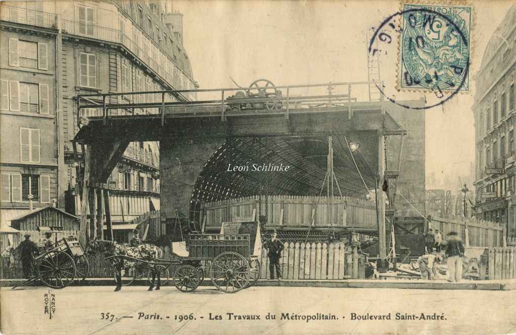 RN 357 - Travaux Boulevard Saint-André