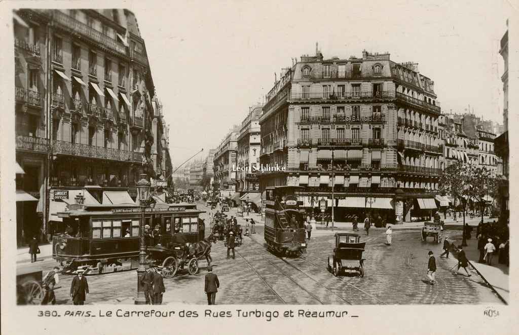 Rose 380 - Le Carrefour des Rues Turbigo et Réaumur