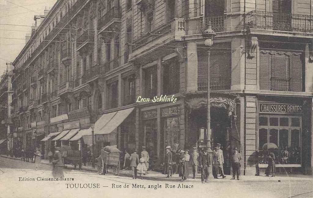 Rue de Metz, angle Rue Alsace
