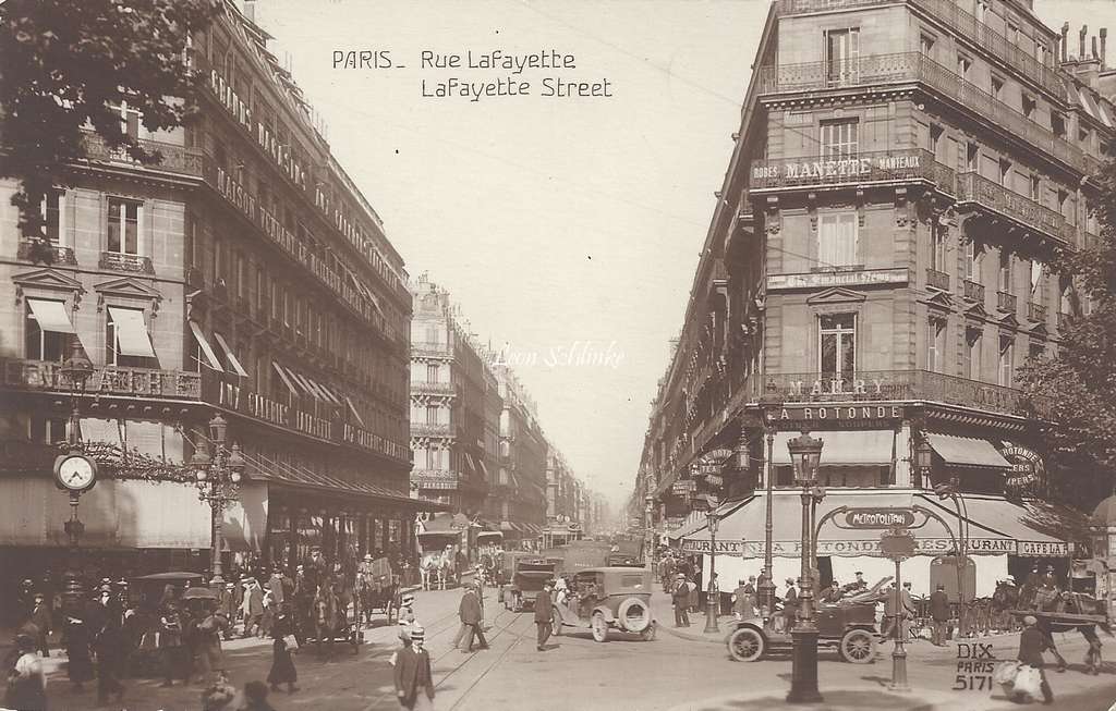 DIX 5171 - Rue Lafayette