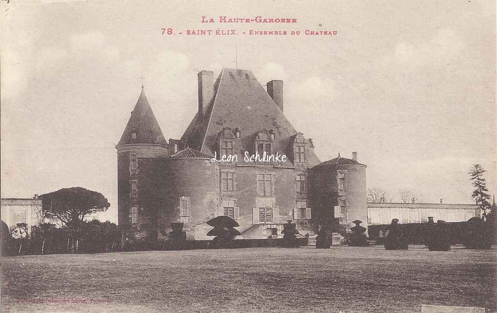 Saint-Elix - Ensemble du Château (Labouche 78)