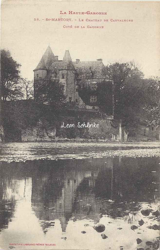 Saint-Martory - Château de Carvalhoes (Labouche 58)