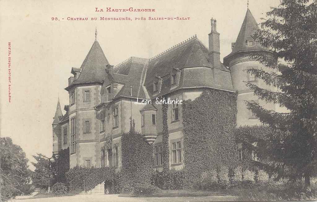 Salies-du-Salat - Château de Montsaunès  (Labouche 95)