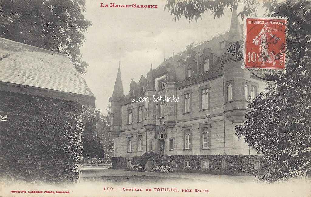 Salies-du-Salat - Château de Touille (Labouche 199)