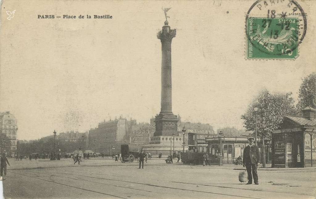 Jules Séeberger - PARIS - Place de la Bastille