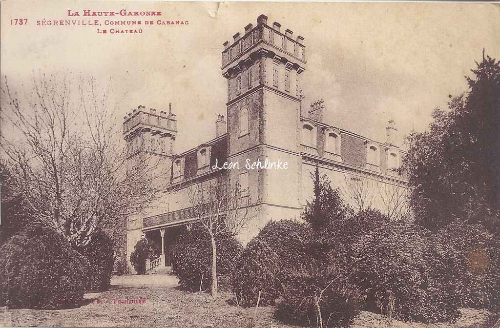 Ségrenville - Le Château (Labouche 1737)