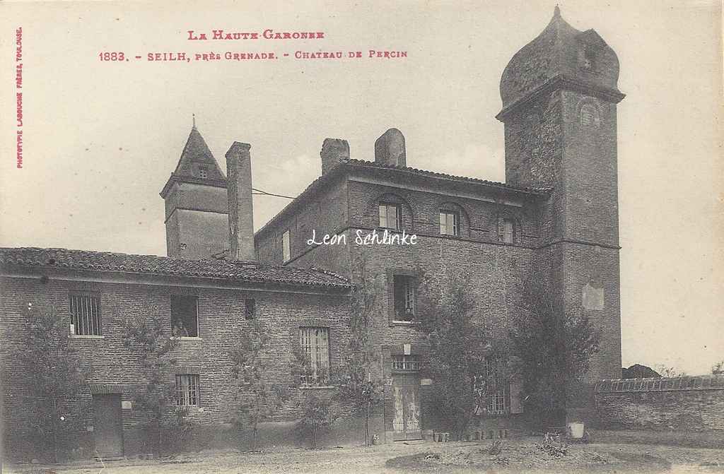 Seilh - Château de Percin (Labouche 1883)