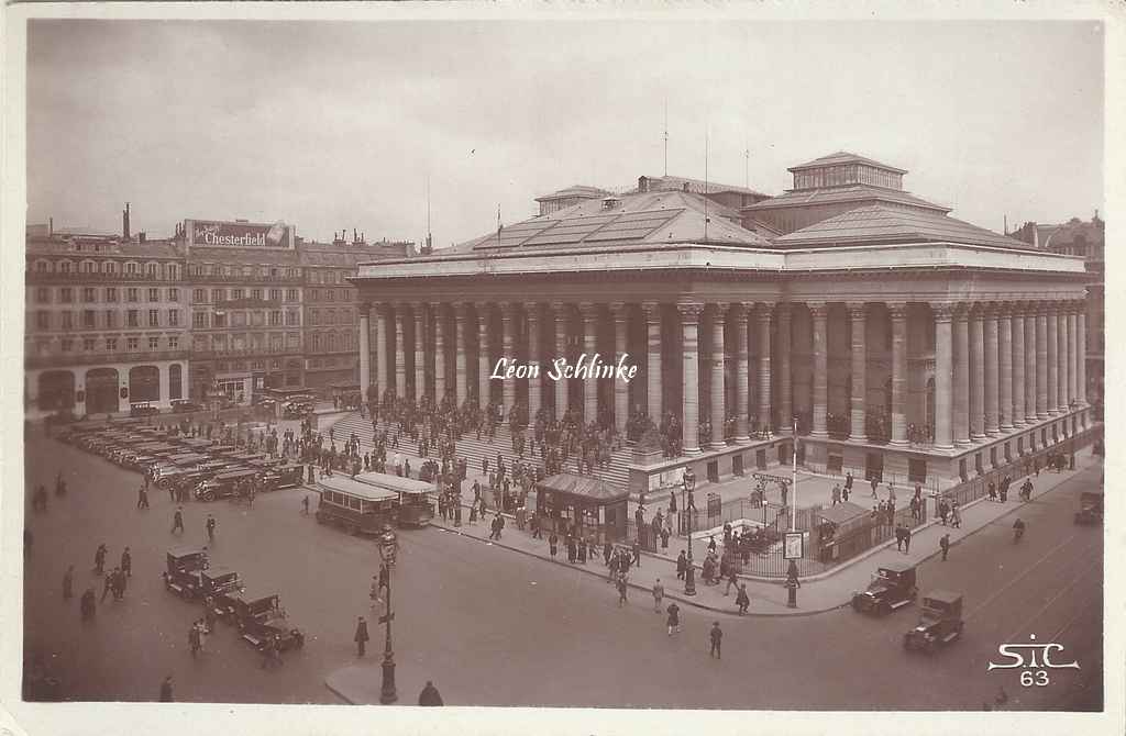 SIC 63 - La Bourse