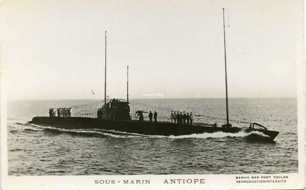 Sous-Marin ANTIIOPE