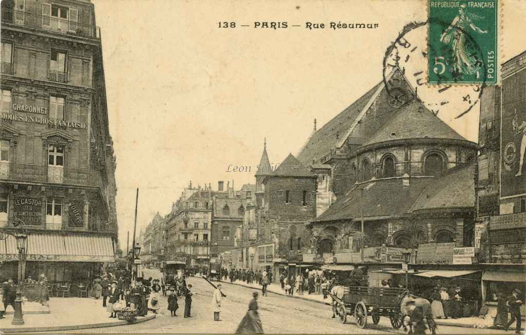 SRA 138 - Rue Réaumur