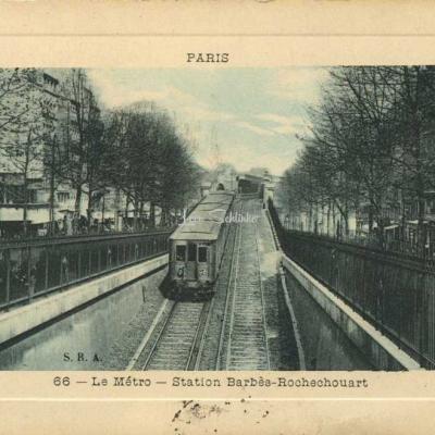 SRA 66 - Le Métro - Station Barbès-Rochechouart