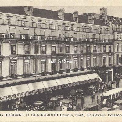 Ss édit - Grands Hôtels Brébant et Beauséjour, 30-32, Bd Poissonnière