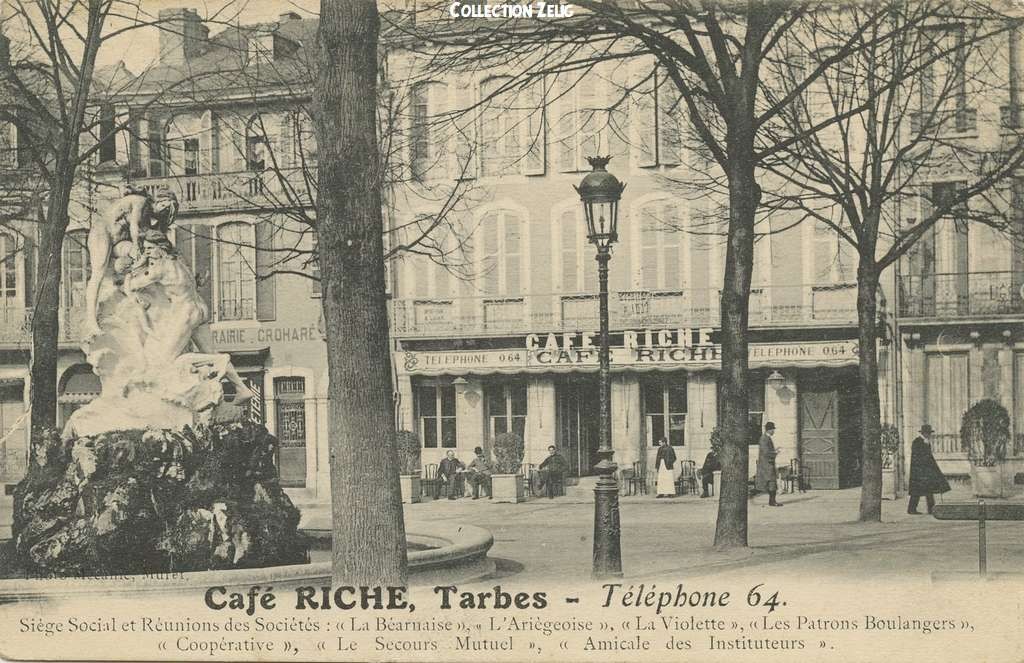 Tarbes - Café Riche (vue 1)