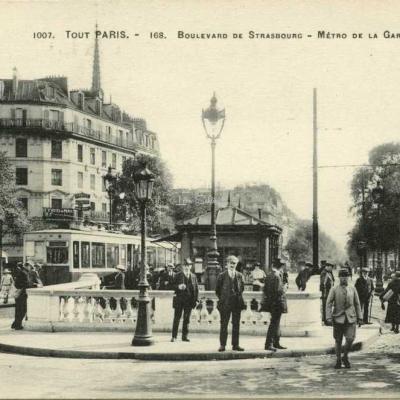 Tout Paris 1007-168 - Bd de Strasbourg - Métro de la Gare de l'Est