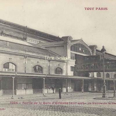 Tout Paris 1024 - Sortie de la Gare d'Orléans - Le Ventre de la Gare