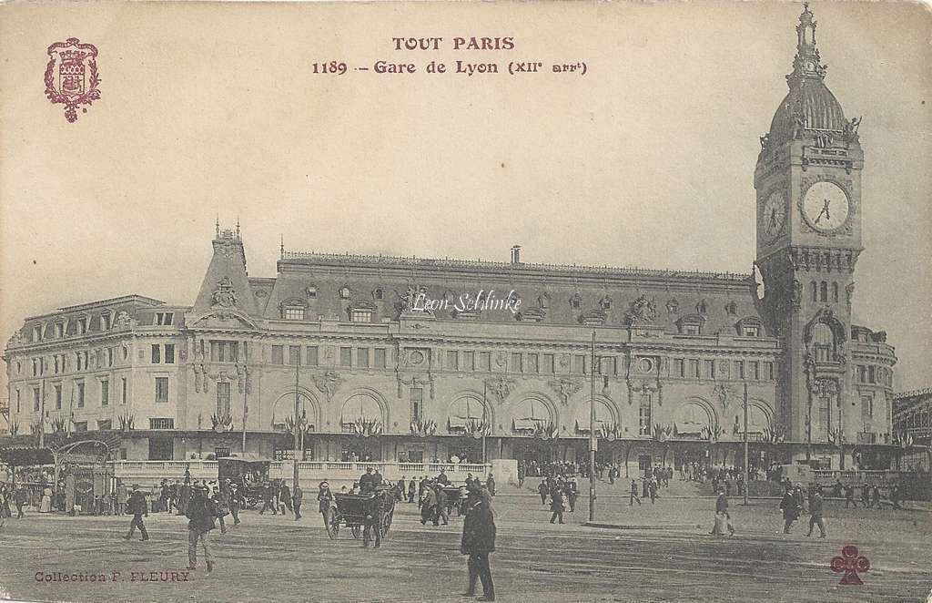 Tout Paris 1189 - Gare de Lyon