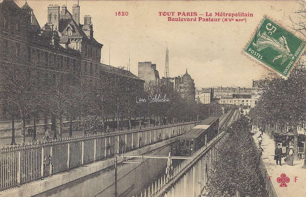 Tout Paris 1620 - Le Metropolitain, Boulevad Pasteur