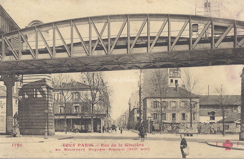 Tout Paris 1798 - Rue de la Glaciere au Bd Auguste Blanqui