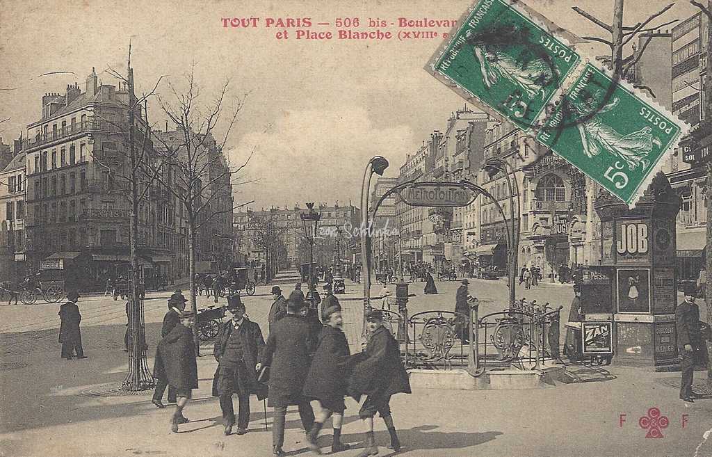 Tout Paris 506bis - Boulevard de Clichy et Place Blanche