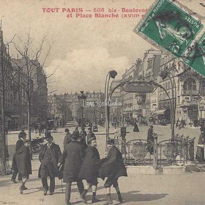 Tout Paris 506bis - Boulevard de Clichy et Place Blanche