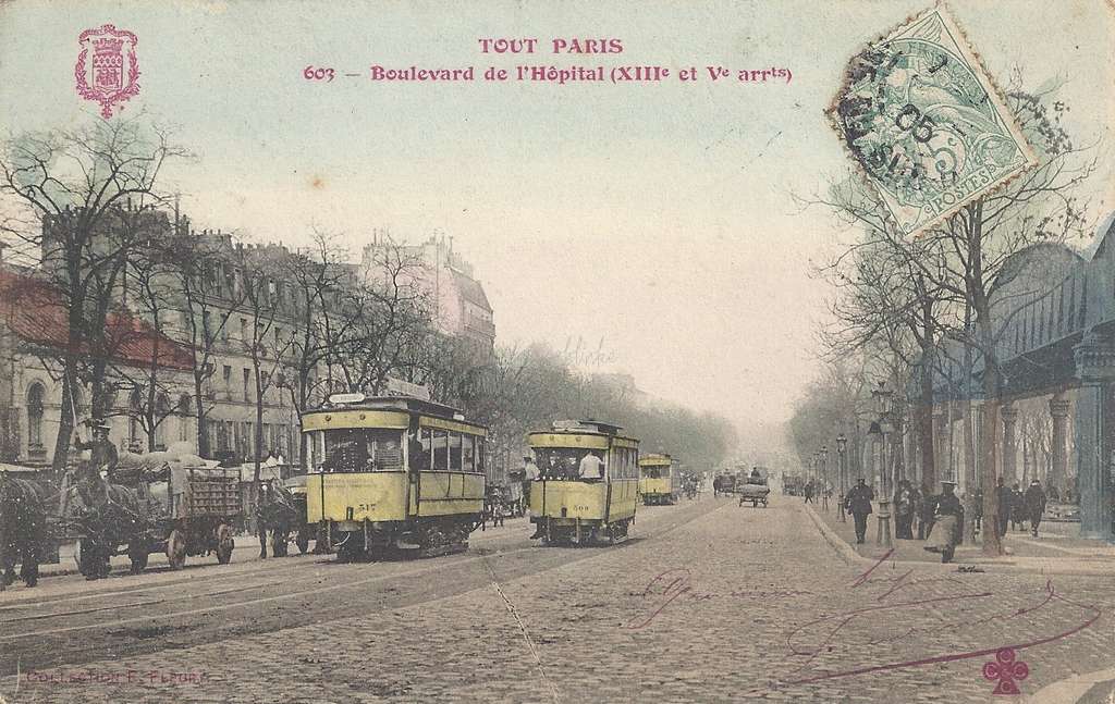 Tout Paris 603 - Boulevard de l'Hôpital
