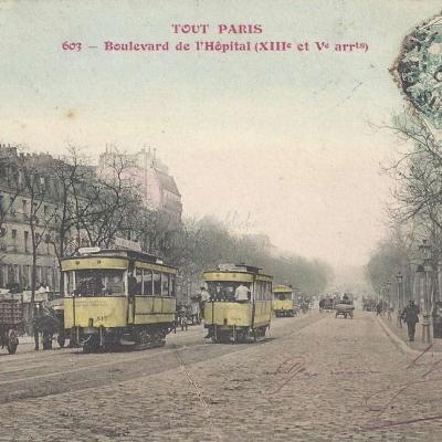 Tout Paris 603 - Boulevard de l'Hôpital