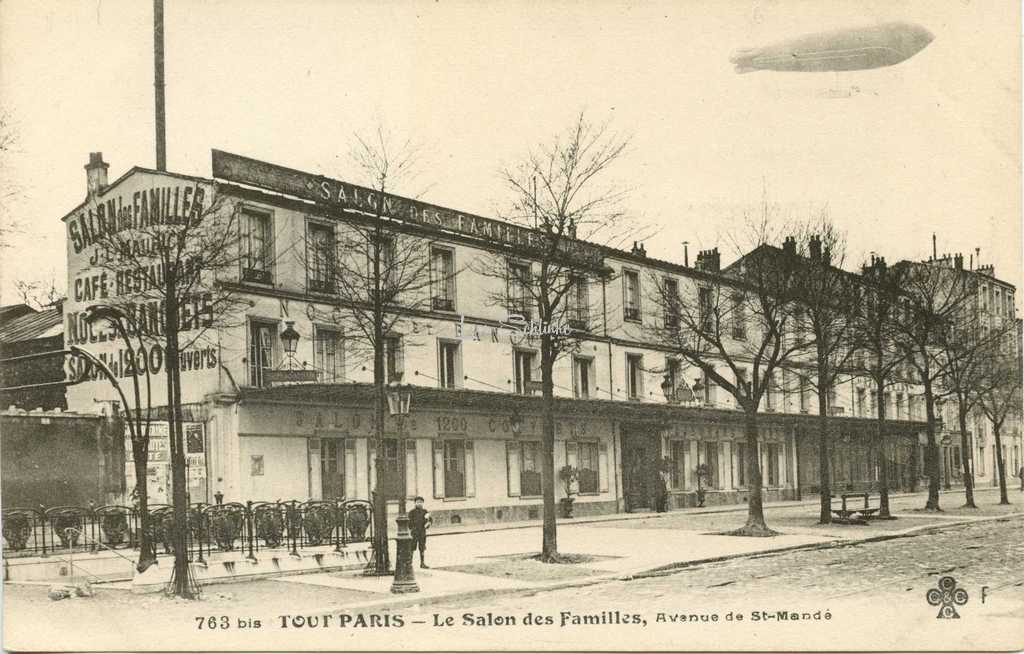 Tout Paris 763bis - Le Salon des Familles, Avenue de St-Mandé