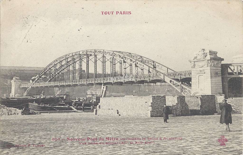 Tout Paris 803 - Nouveau Pont du Métro