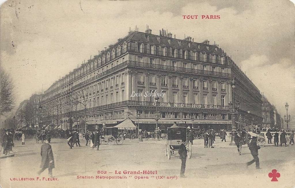 TP 802 -  Le Grand Hotel