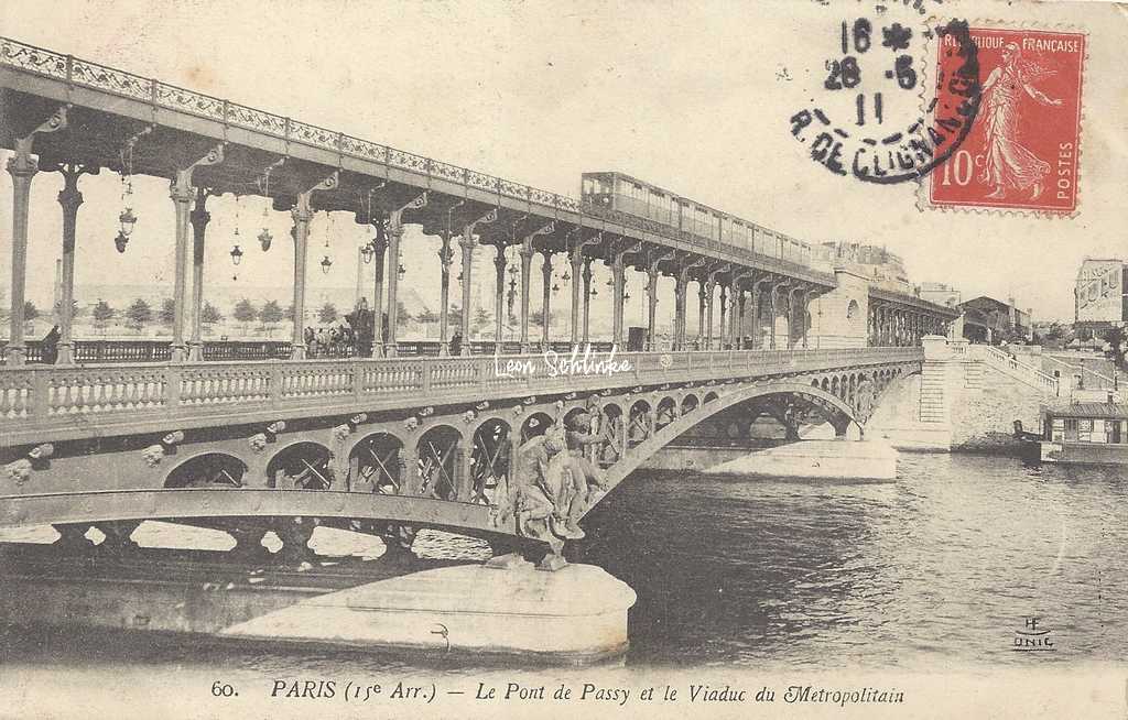 Unic H.F. - 60 - Le Pont de Passy et le Viaduc